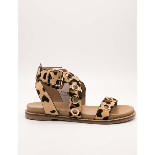 Schuhe Damen Sandalen / Sandaletten Carmela  Braun