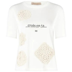 Kleidung Damen Tops / Blusen Rinascimento CFC0124194003 Farblos