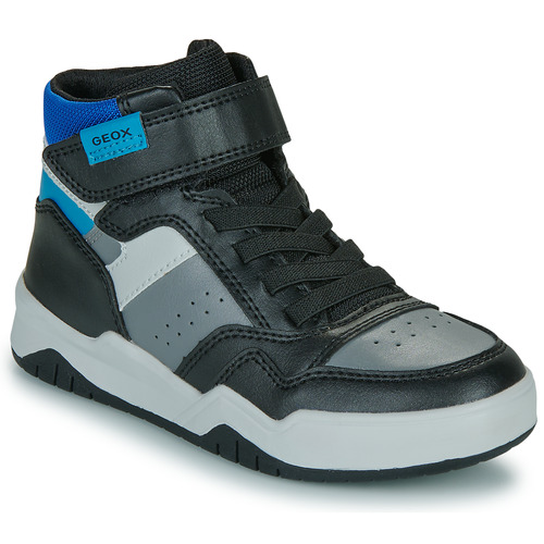 Geox J PERTH BOY Schwarz / Grau