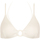 Kleidung Damen Bikini Ober- und Unterteile Lisca Triangel-Badeanzug-Top ohne Bügel MALAGA Weiss