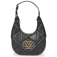 Taschen Damen Schultertaschen Love Moschino EMBOSSED QUILTED JC4082 Schwarz