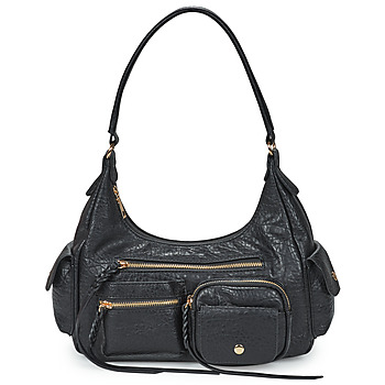 Taschen Damen Schultertaschen Moony Mood THANA Schwarz