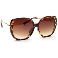 Uhren & Schmuck Damen Sonnenbrillen La Modeuse 39439_P66650 Braun