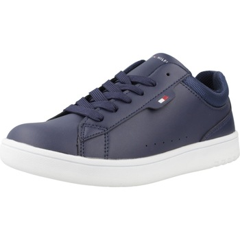 Schuhe Jungen Sneaker Tommy Hilfiger LOW CUT LACE-UP Blau