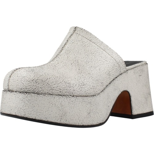 Schuhe Damen Pantoletten / Clogs Curiosite 2751C Weiss