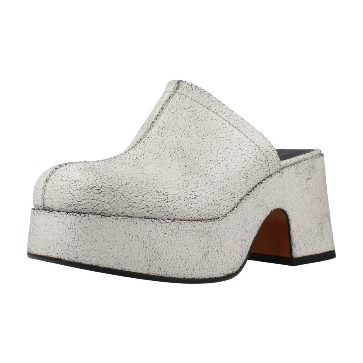 Schuhe Damen Pantoletten / Clogs Curiosite 2751C Weiss