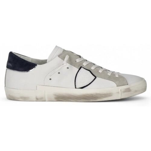Schuhe Herren Laufschuhe Philippe Model  Weiss