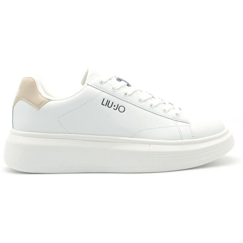 Schuhe Herren Sneaker Liu Jo Big 01 sneaker in pelle Weiss