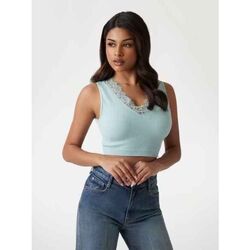 Kleidung Damen Tops Guess W5GZ09 Z2ZN0-G7R6 Blau