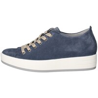 Schuhe Damen Sneaker Low IgI&CO 7655011 Turnschuhe Frau Blau