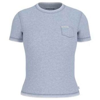 Kleidung Damen T-Shirts & Poloshirts Guess W5GI40 KCTL1-IDWS Blau