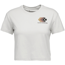 Kleidung Damen T-Shirts Black Diamond T-shirt femme  Crop Weiss
