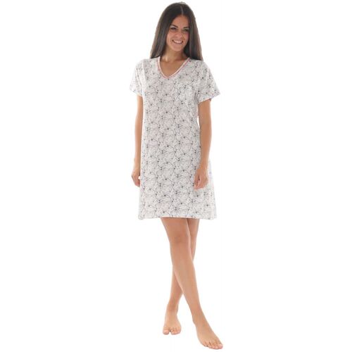 Kleidung Damen Pyjamas/ Nachthemden Christian Cane NELLA Weiss