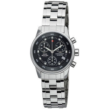 Uhren & Schmuck Damen Armbandühre Swiss Military By Chrono SM34013.01 Silbern