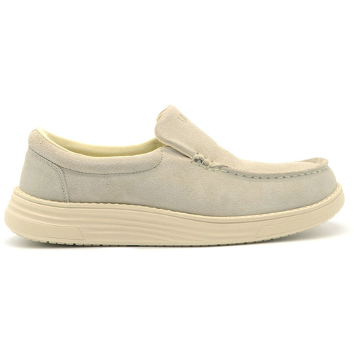 Schuhe Herren Slipper Liu Jo Riva 02 mocassino in camoscio Beige
