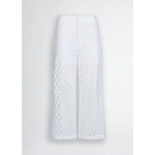 Kleidung Damen Hosen Liu Jo WA5282T2182 Weiss