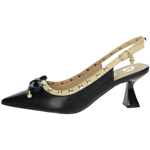 Schuhe Damen Pumps Gold & Gold GD238 Schwarz