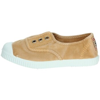 Schuhe Kinder Slip on Cienta 70777 Orange