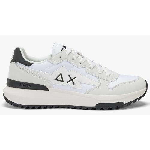 Schuhe Herren Sneaker Low Sun68 S68UPE25-Z35120-whi Weiss