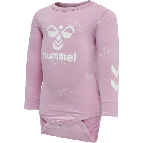 Unterwäsche Mädchen Bodys hummel Body manches longues fille  Calen Violett