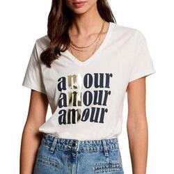 Kleidung Damen T-Shirts & Poloshirts Morgan 251-DAMOUR-931 Weiss