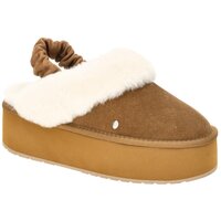 Schuhe Damen Hausschuhe EMU EMU HARTZ Plateau Schuhe Clogs chestnut W13137 W13137 CHES Braun