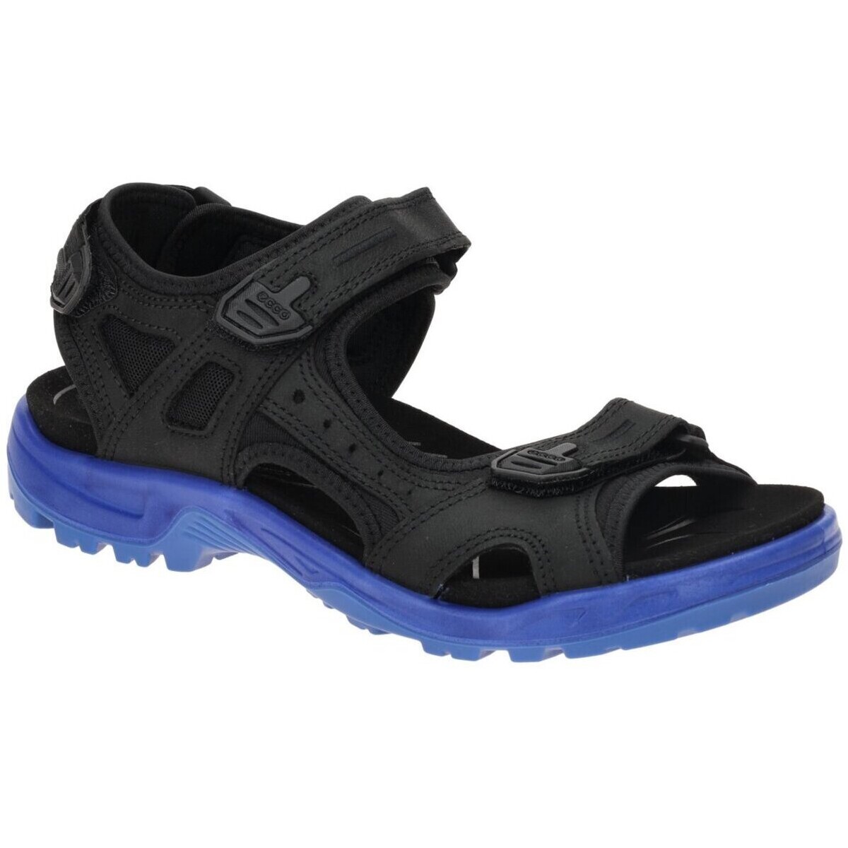 Schuhe Herren Fitness / Training Ecco Sportschuhe Offroad Sandale blau 069564 06956461141 Schwarz
