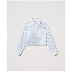 Kleidung Mädchen Hemden Twin Set 251GJ2472 Marine