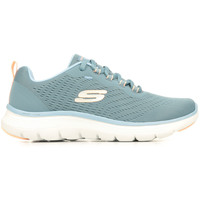 Schuhe Damen Sneaker Skechers Flex Appeal 5.0 Blau