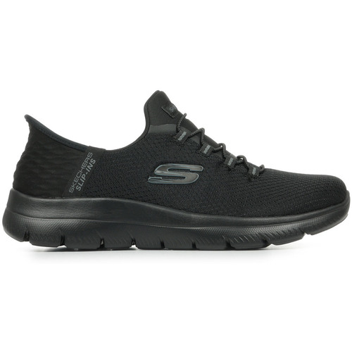 Schuhe Damen Sneaker Skechers Summits Diamond Dream Schwarz