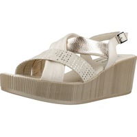 Schuhe Damen Sandalen / Sandaletten 24 Hrs 26481 Gold