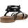 Schuhe Damen Sandalen / Sandaletten Porronet 3133P Schwarz
