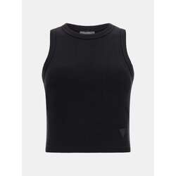 Kleidung Damen T-Shirts & Poloshirts Guess  Schwarz