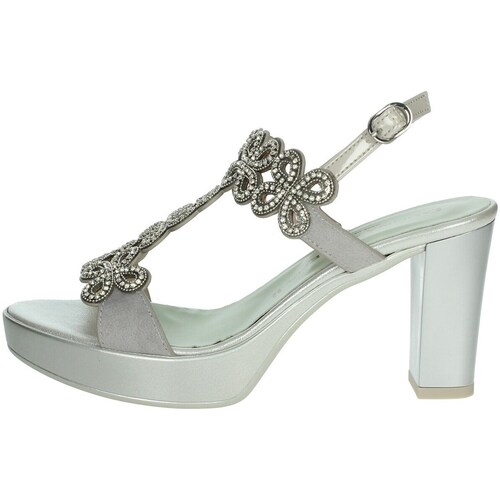 Schuhe Damen Sandalen / Sandaletten Donna Serena 3E5025DS Silbern