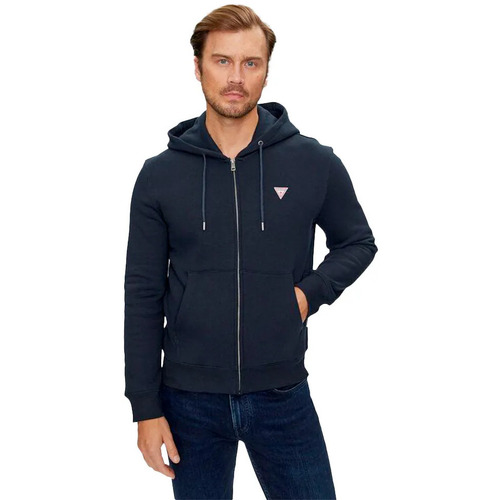 Kleidung Herren Sweatshirts Guess Mini Triangle Blau