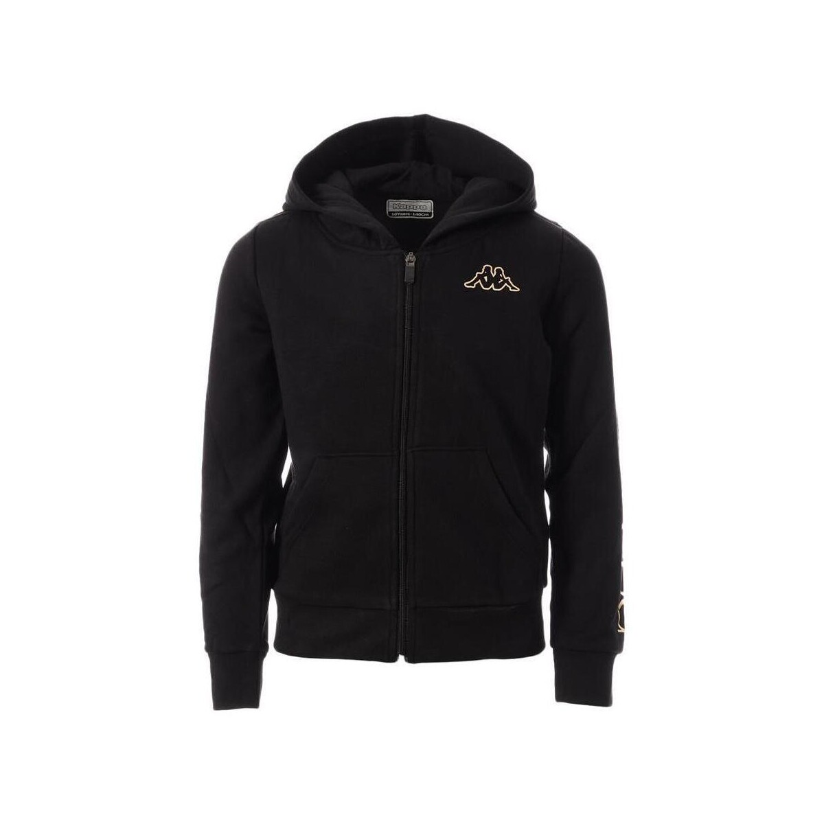 Kleidung Mädchen Sweatshirts Kappa 32235NW-005 Schwarz