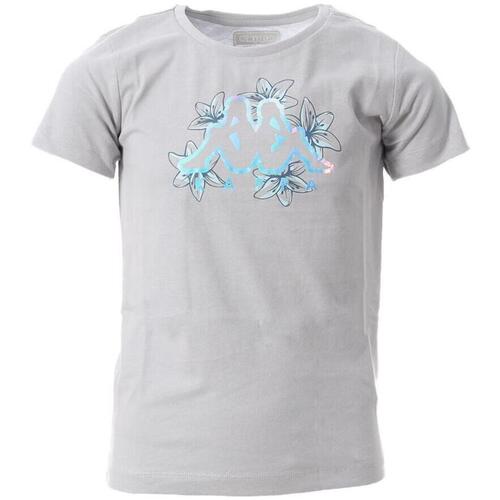 Kleidung Mädchen T-Shirts & Poloshirts Kappa 37263VW-328 Grau