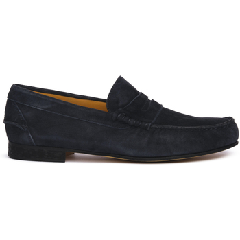 Schuhe Herren Slipper Soldini AMALFI BLU Blau