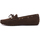 Schuhe Damen Slipper Soldini CORTINA CHOCOLATE Braun