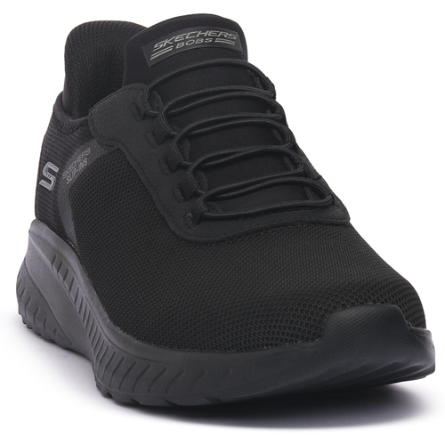 Schuhe Herren Sneaker Skechers BBK BOBS SQUAD Schwarz