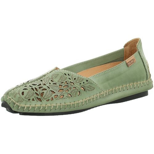Schuhe Damen Slipper Pikolinos Slipper Jerez 578-4976-439 Grün