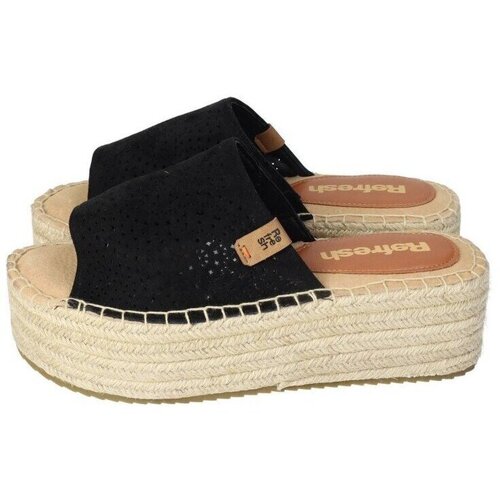 Schuhe Damen Sandalen / Sandaletten Refresh  Schwarz