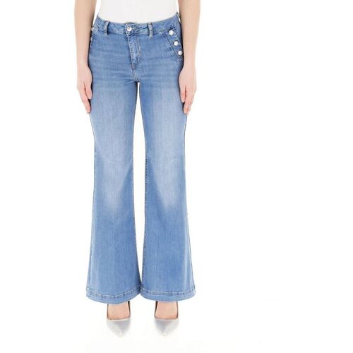 Kleidung Damen Jeans Liu Jo FLARE UA5111 D4874-77121 Blau