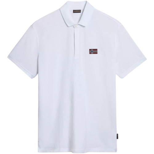 Kleidung Herren Polohemden Napapijri Polo  Ebea 2 Weiss