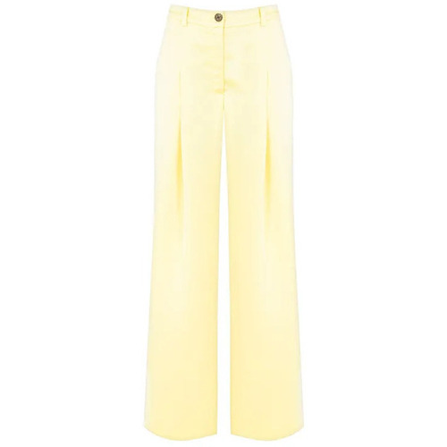 Kleidung Damen Hosen Rinascimento CFC0124592003 Gelb