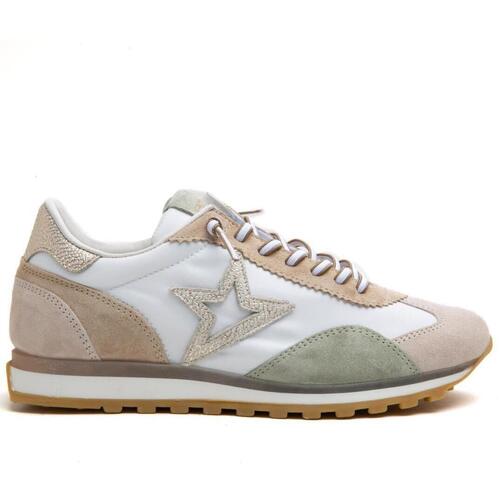 Schuhe Damen Sneaker Low Cetti  Weiss