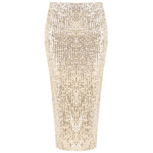 Kleidung Damen Röcke Rinascimento CFC0020018002 Silber