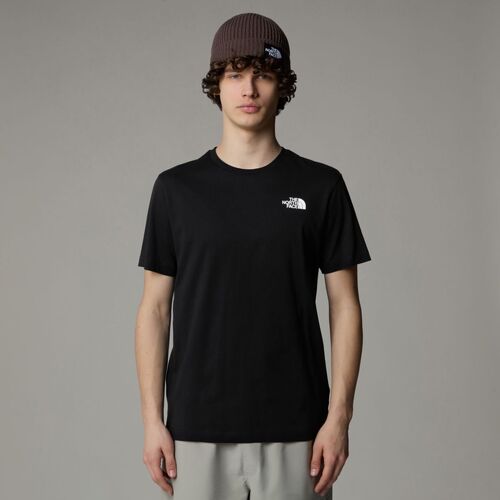 Kleidung Herren T-Shirts & Poloshirts The North Face NF0A87NV M SS BOX NSE-JK31 BLACK Schwarz