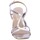 Schuhe Damen Sandalen / Sandaletten Francescomilano 93026 Silbern