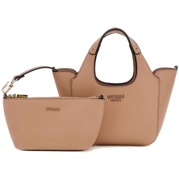 Taschen Damen Taschen Guess HELINA MINI TOTE Braun
